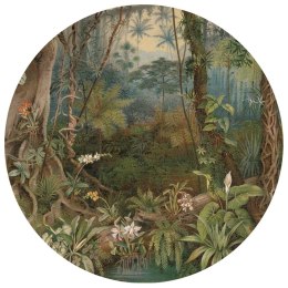 Lumarko Okrągła fototapeta In the Jungle, 190 cm