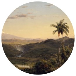 Lumarko Okrągła fototapeta The Americas, 190 cm