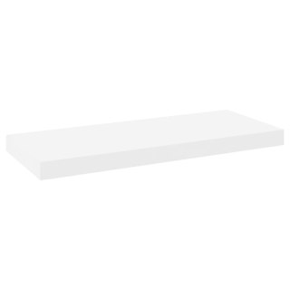  Półka ścienna, kolor dębowy i biały, 60x23,5x3,8 cm, MDF Lumarko!