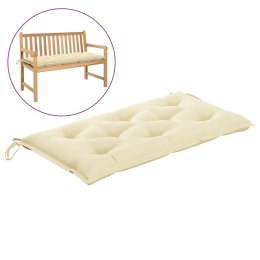  Poduszka na ławkę ogrodową, kremowa, 110x50x7 cm, tkanina Lumarko!