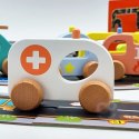  Drewniane Autko Ambulans Do Pchania Dla Dzieci Lumarko!