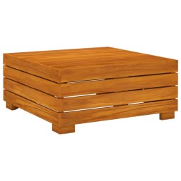  Stolik ogrodowy z podnóżkiem i poduszką, lite drewno akacjowe Lumarko!