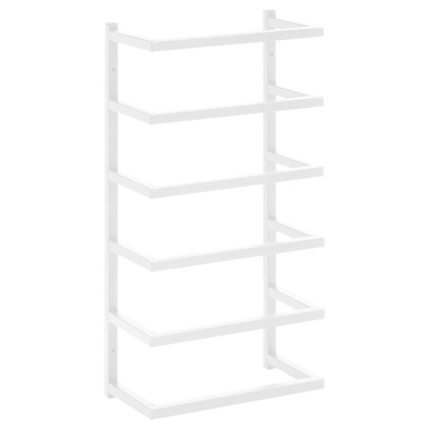  Stojak na ręcznik, biały, 24x12x48 cm, stalowy Lumarko!