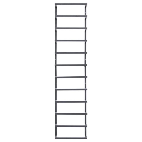  Stojak na ręcznik, czarny, 24x12x96 cm, stalowy Lumarko!