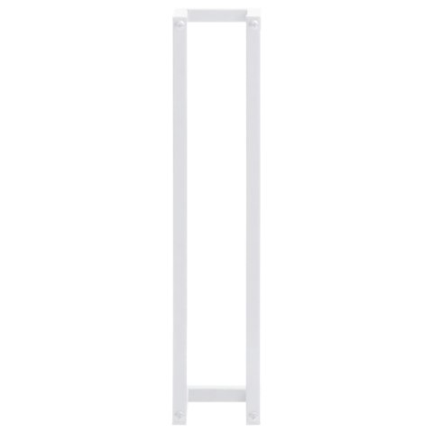  Stojak na ręczniki, biały, 12,5 x 12,5 x 60 cm, stalowy Lumarko!