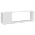  Szafka pod TV, biała z połyskiem, 100x24x32 cm, płyta wiórowa Lumarko!