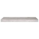  Półka ścienna, szarość betonu, 60x23,5x3,8 cm, MDF Lumarko!