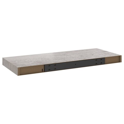  Półka ścienna, szarość betonu, 60x23,5x3,8 cm, MDF Lumarko!