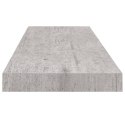  Półka ścienna, szarość betonu, 80x23,5x3,8 cm, MDF Lumarko!