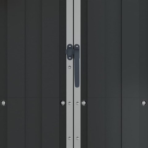  Szopa ogrodowa, antracyt, 107,5x46x183 cm, stal galwanizowana Lumarko!