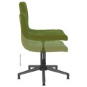  Obrotowe krzesła stołowe, 2 szt., jasnozielone, aksamitne Lumarko!