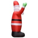  Nadmuchiwany Mikołaj z LED, dekoracja świąteczna, IP44, 3 m Lumarko!
