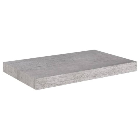  Półki ścienne, 2 szt., szarość betonu, 50x23x3,8 cm, MDF Lumarko!