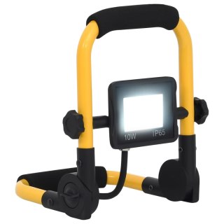  Reflektor LED z uchwytem, 10 W, zimne białe światło Lumarko!