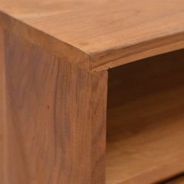  Stolik typu konsola, 80x30x80 cm, lite drewno tekowe Lumarko!