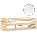  Łóżko dzienne z materacem, 90x200 cm, lite drewno sosnowe  Lumarko!