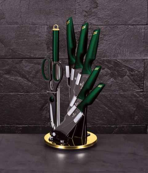  Zestaw Noży Berlinger Haus Bh-2690 W Stojaku Lumarko!