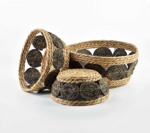 BALI KOMPLET 3 KOSZY 30XH:15CM/27XH:13CM/21XH:9CM Lumarko!