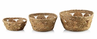 BALI KOMPLET 3 KOSZY 30XH:15CM/27XH:13CM/21XH:9CM Lumarko!