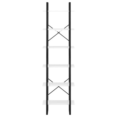  Regały magazynowe, 2 szt., białe, 60x30x210 cm, płyta wiórowa Lumarko!