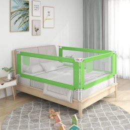  Barierka do łóżeczka dziecięcego, zielona, 150x25 cm, tkanina Lumarko!