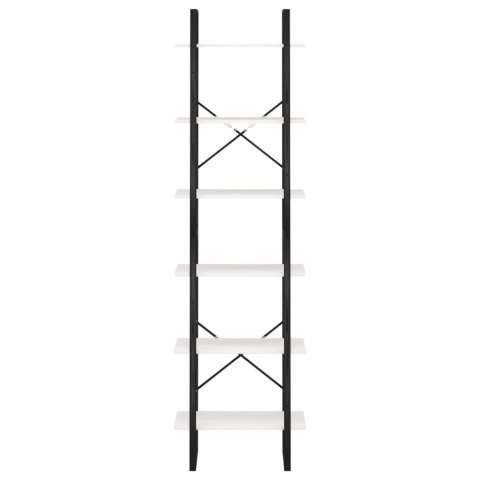  Regał, biały, 60x30x210 cm, lite drewno sosnowe Lumarko!