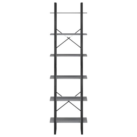  Regały, 2 szt., szare, 60x30x210 cm, lite drewno sosnowe Lumarko!