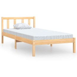 Lumarko Rama łóżka z litego drewna sosnowego, 90 x 200 cm