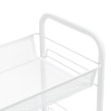  5-poziomowy wózek kuchenny, biały, 46x26x105 cm, żelazo Lumarko!