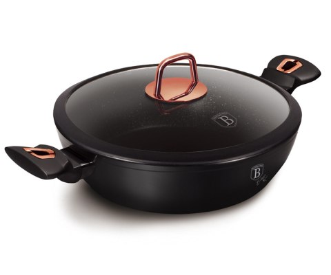 GARNEK GRANITOWY 28cm BERLINGER HAUS BH-1640 BLACK ROSE Lumarko!