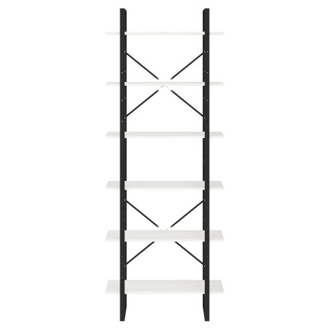  Wysoki regał, biały, 80x30x210 cm, lita sosna Lumarko!