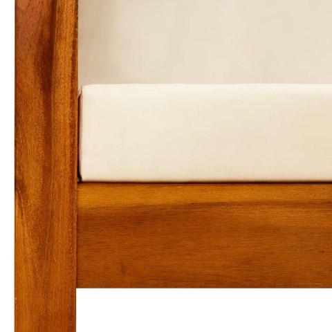  Ogrodowa ławka z baldachimem, lite drewno akacjowe Lumarko!