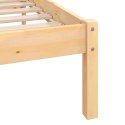  Rama łóżka, drewno sosnowe, 75x190 cm, pojedyncza Lumarko!