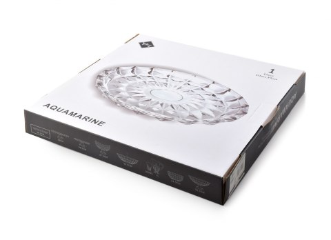 CRISTALLO Talerz 29cmxh3cm Lumarko!