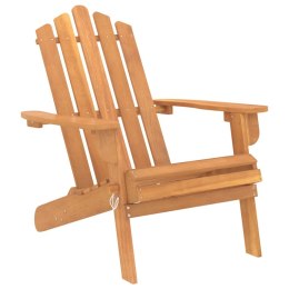  Krzesło ogrodowe Adirondack z litego drewna akacjowego Lumarko!