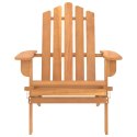  Krzesło ogrodowe Adirondack z litego drewna akacjowego Lumarko!