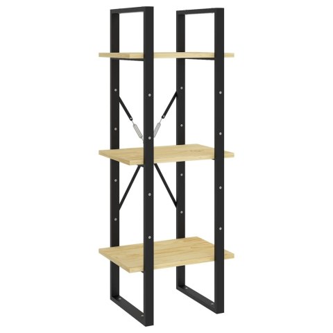  5-poziomowy regał na książki, 40x30x175 cm, sosnowy Lumarko!