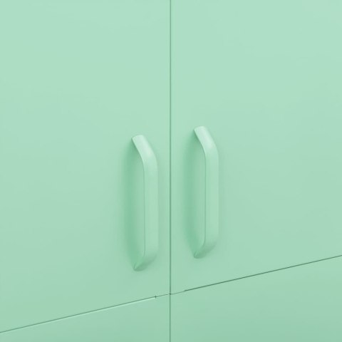  Szafa, miętowa, 90x50x180 cm, stalowa Lumarko!