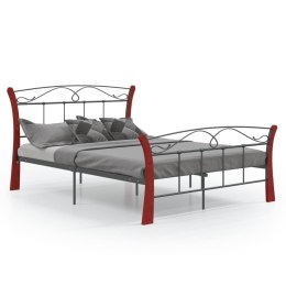  Rama łóżka, czarna, metalowa, 120 x 200 cm Lumarko!