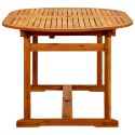  Ogrodowy stół jadalniany, (160-240)x100x75 cm, drewno akacjowe Lumarko!