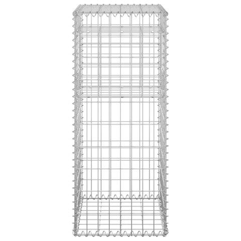 Słupek gabionowy, 40x40x100 cm, żelazo Lumarko!