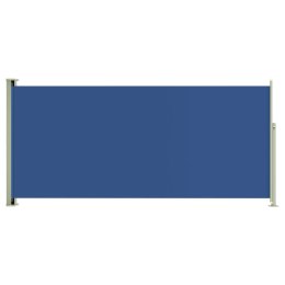  Wysuwana markiza boczna na taras, 140 x 300 cm, niebieska Lumarko!