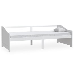 Lumarko 3-osobowa sofa/łóżko, biała, drewno sosnowe, 90 x 200 cm