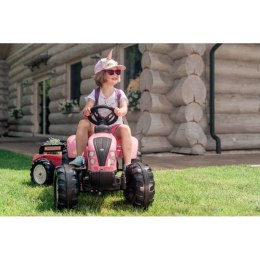  Traktor Pink Country Star Na Pedały Z Przyczepką Od 3 Lat Lumarko!