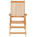  Krzesła ogrodowe, 6 szt., poduszki taupe, drewno tekowe Lumarko!
