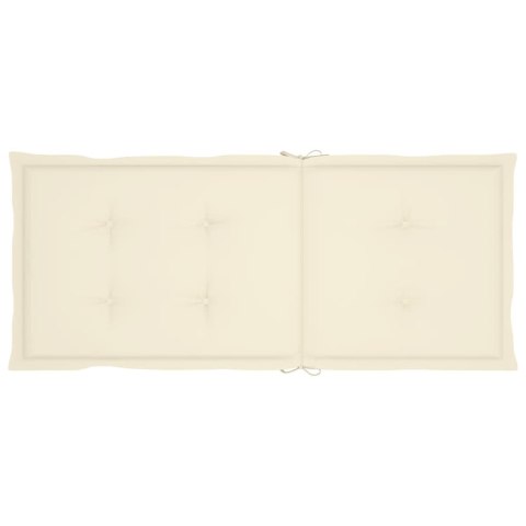  Rozkładane krzesła ogrodowe z poduszkami, 8 szt., drewno tekowe Lumarko!