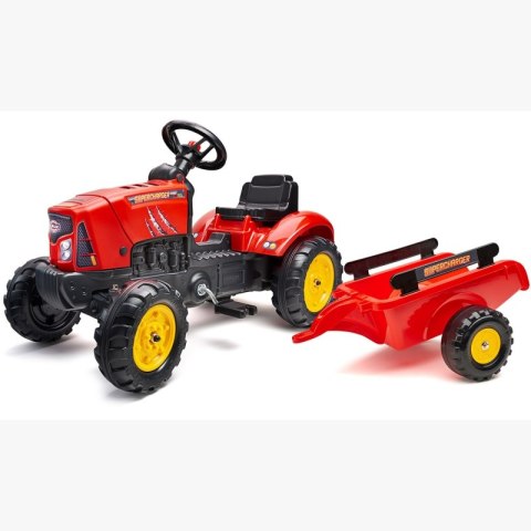  Traktorek Red Supercharger Czerwony Otwierana Maska Od 2 Lat Lumarko!
