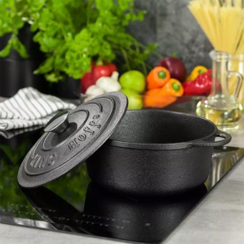  Garnek Żeliwny 22cm 2,4l Kinghoff Kh-1523 Lumarko!