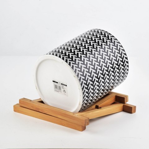 AVA BLACK DONICZKA śr.18xh20cm na stojaku Lumarko!