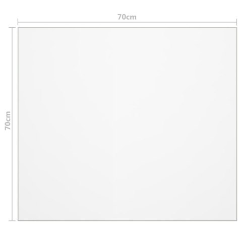  Mata ochronna na stół, matowa, 70x70 cm, 2 mm, PVC Lumarko!